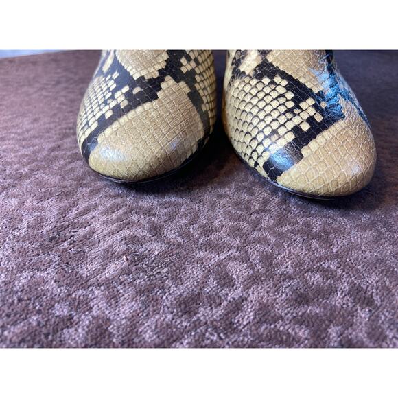 Tory Burch Diamant Lux snakeskin knee high boot - Picture 11 of 14